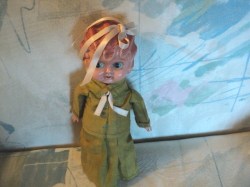 KEWPIE KHAKI DRESS TOP_01